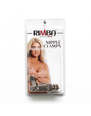 Rimba Bondage Play - Nippelklemmen mit Kette - Erotiekvoordeel.nl