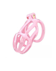 Rimba Toys - P-Cage PC02 - Plastic Chastity Cage - Penis Cage - Chastity - Pink - Available in 3 sizes-Erotiekvoordeel.nl