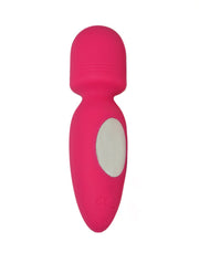 Rimba - Valencia - Mini Wand Vibrator - Pink-Erotiekvoordeel.nl