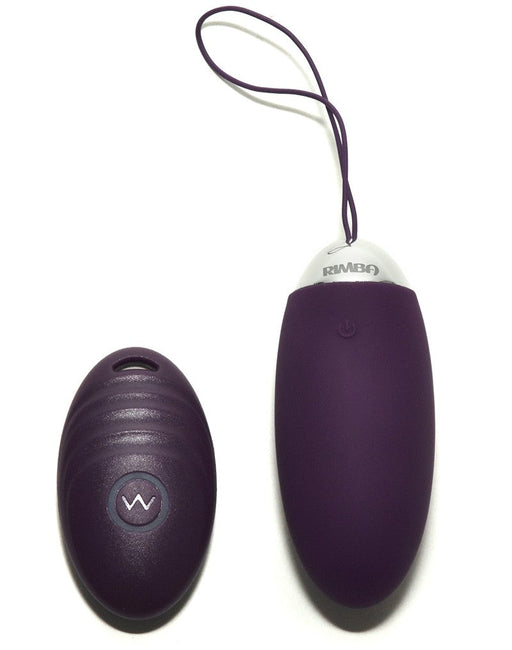 Rimba - Venice - Uovo vibrante con telecomando - Viola-Erotiekvoordeel.nl