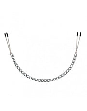 Rimba Bondage Play - Verstellbare Pinzetten-Nippelklemmen mit Kette - Erotiekvoordeel.nl