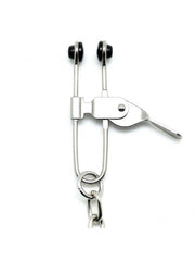 Rimba - Adjustable Nipple Clamps With Chain And Lever Clamps-Erotiekvoordeel.nl