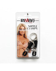 Rimba Bondage Play - Verstellbare Nippelklemmen mit Schraubhülsen und O-Ringen - Erotiekvoordeel.nl