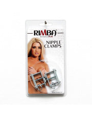Rimba - Quadratische Nippelklemmen mit Schrauben - Erotiekvoordeel.nl