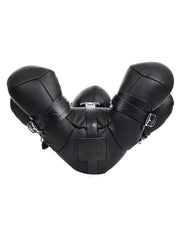 Rimba - Schwarzer Leder-BDSM-Teddybär - Erotiekvoordeel.nl