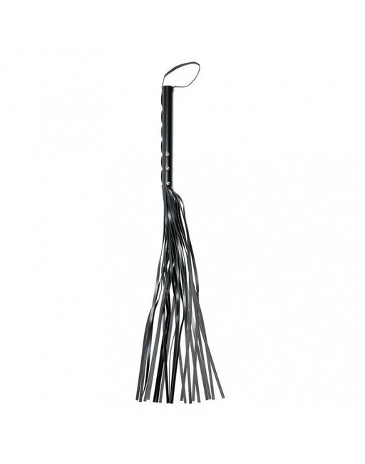 Rimba - Whip - 18 Strands and Sturdy Handle - Black - Erotiekvoordeel.nl