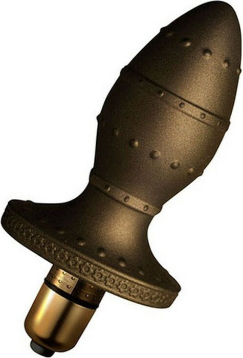 Rocks-off - Dominus - Vibrerende Buttplug - 10 snelheden - Metallic Brons-Erotiekvoordeel.nl