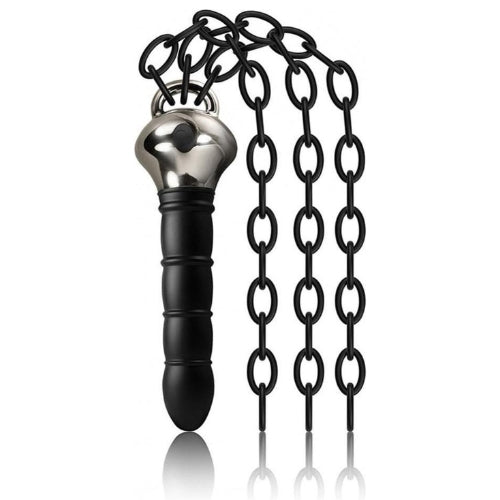Rocks-off - Lust Linx Deliver - Vibrator and Flogger - 10 speeds - Black-Erotiekvoordeel.nl