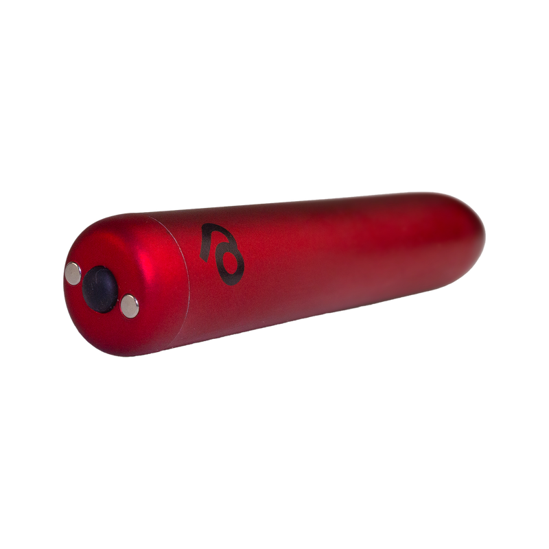 Rocks-off - Wiederaufladbarer Bullet-Vibrator - Poppy Red - Erotiekvoordeel.nl