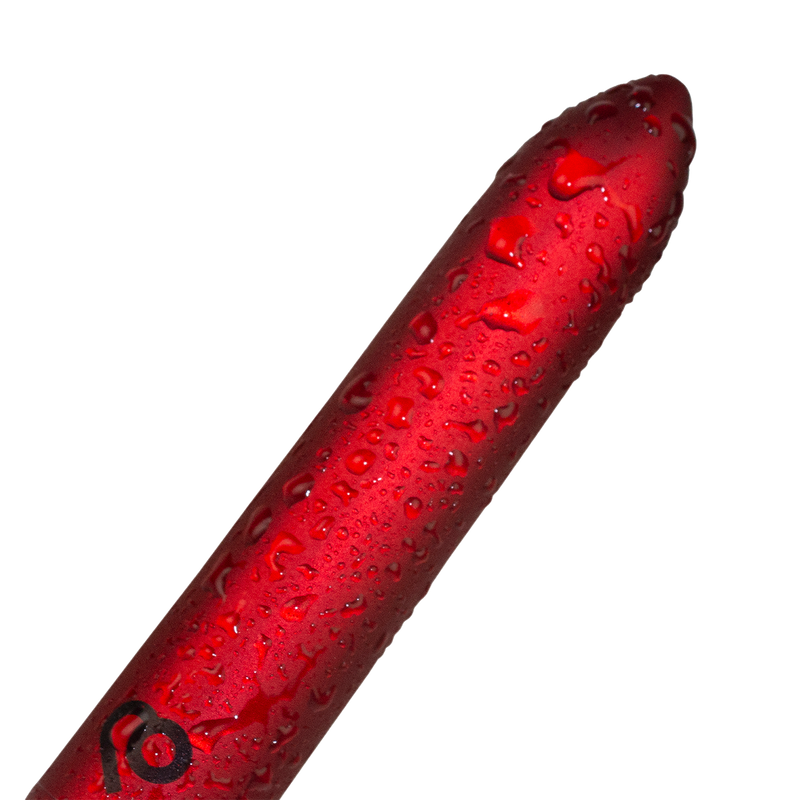 Rocks-off - Wiederaufladbarer Bullet-Vibrator - Poppy Red - Erotiekvoordeel.nl
