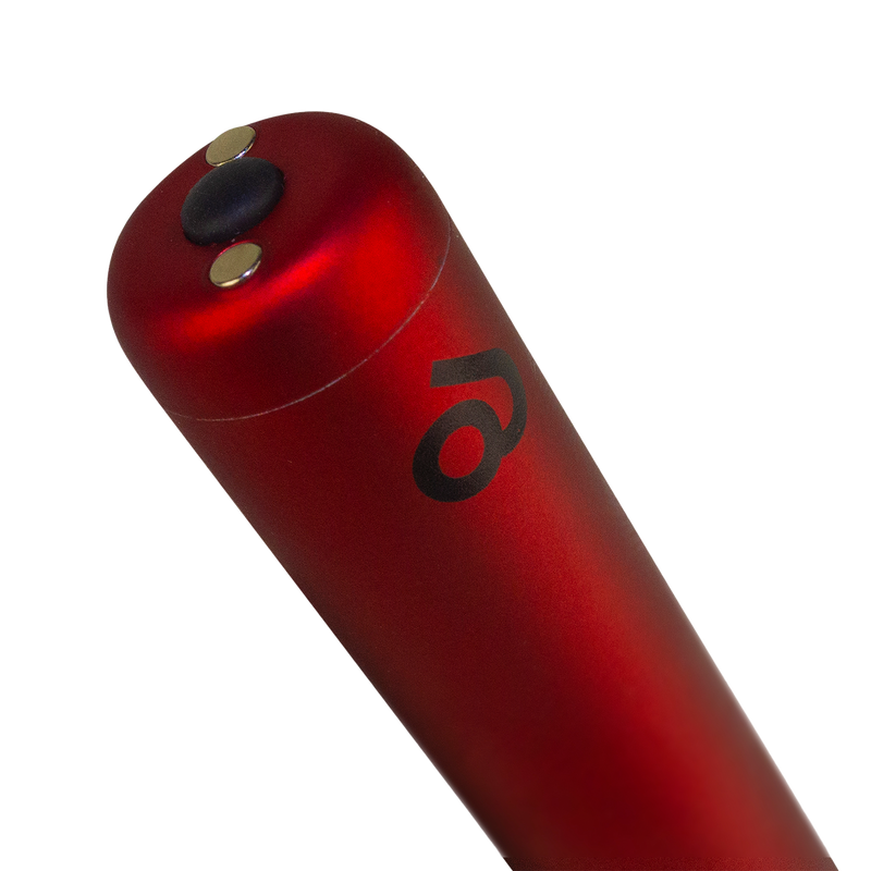 Rocks-off - Wiederaufladbarer Bullet-Vibrator - Poppy Red - Erotiekvoordeel.nl
