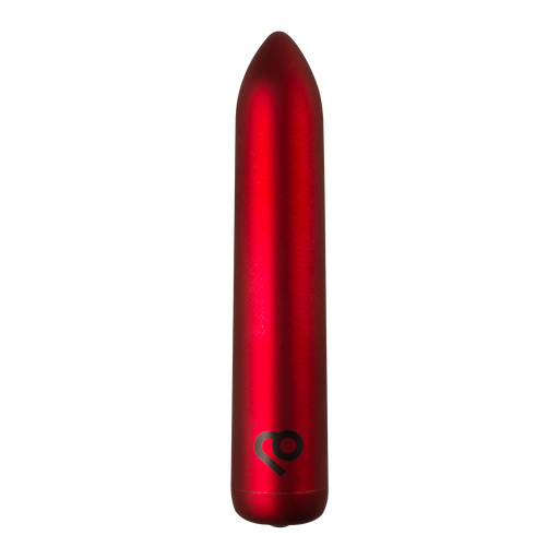 Rocks-off - Wiederaufladbarer Bullet-Vibrator - Poppy Red - Erotiekvoordeel.nl