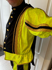 Costume de Piet à la suie – Fabriqué à la main aux Pays-Bas avec une finition dorée de luxe - Erotiekvoordeel.nl