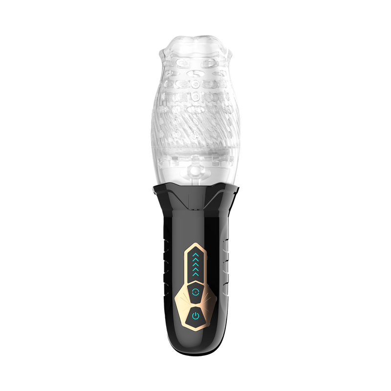 Rogue - Cyclone Blowjob Simulator - Noir/Transparent - Erotiekvoordeel.nl