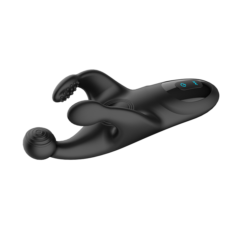 Rogue - Stimulateur de pénis à pulsations et vibrations - Noir - Erotiekvoordeel.nl