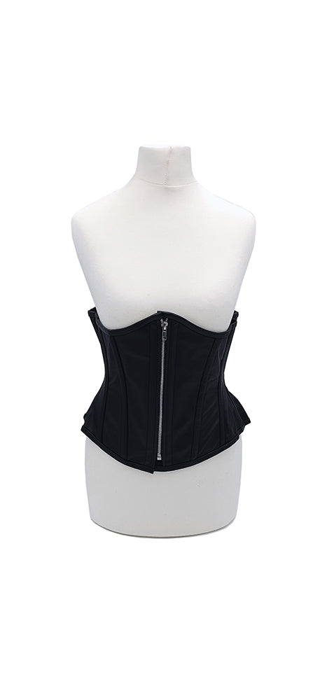 Rouge - Corset en cuir - Taille L-XL - Noir - Erotiekvoordeel.nl