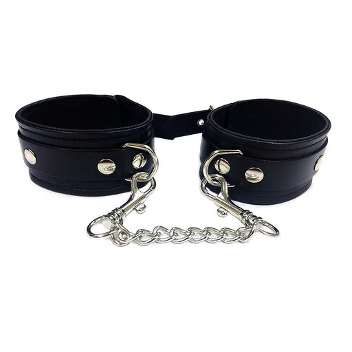 Rouge - Manette da caviglia in pelle - Nero-Erotiekvoordeel.nl