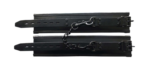 Rouge - Manette imbottite in pelle - Nero-Erotiekvoordeel.nl