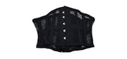 Rouge - Mesh Corset - Size L-XL - Black-Erotiekvoordeel.nl