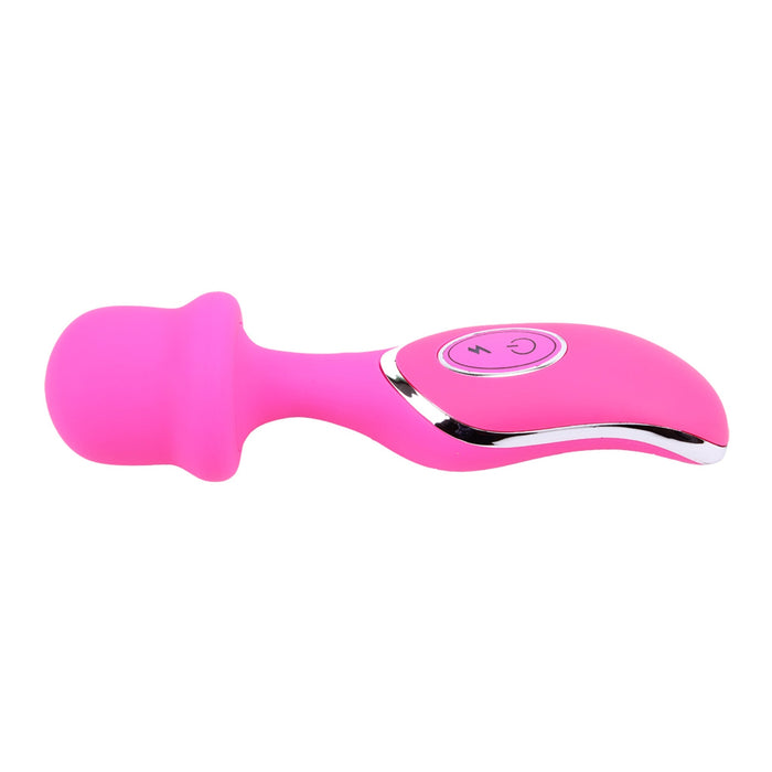 Royal Scepter Alizee - Oplaadbare Siliconen Wand Vibrator - Roze-Erotiekvoordeel.nl