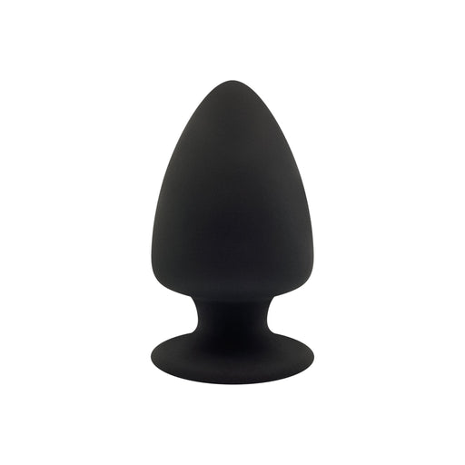 SILEXD - Anaal Plug Model 1 - 9 x 5,2 cm - Zwart-Erotiekvoordeel.nl