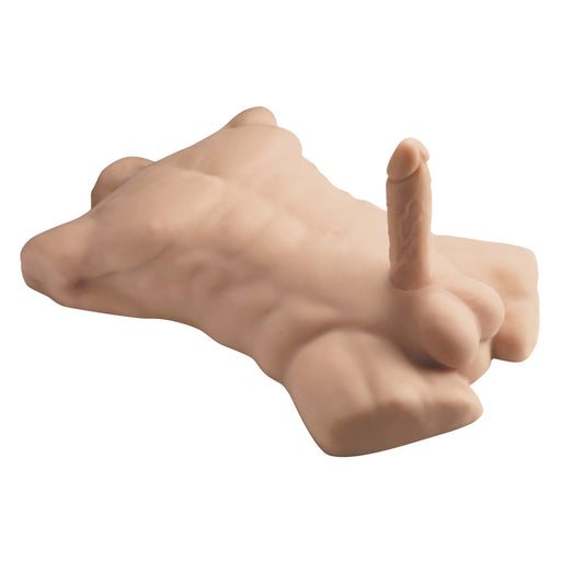 SILEXD - Apollo Masturbator - Male Torso with Dildo - Light Skin Tone - Erotiekvoordeel.nl