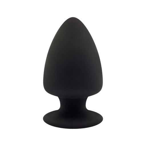 SILEXD - Butt Plug - Model 1 - Length 11 cm - Diameter 62 mm - Black-Erotiekvoordeel.nl