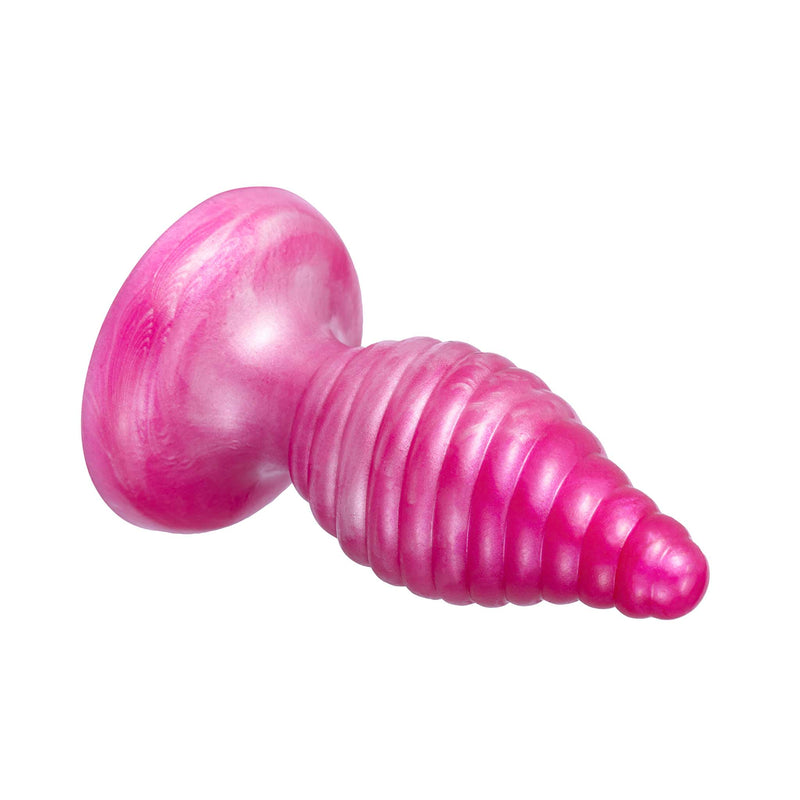 SILEXD - Cherry - Thermoreactive Silicone Butt Plug - 9.2 cm x 3.6 cm - Roze-Erotiekvoordeel.nl