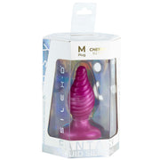 SILEXD - Cherry - Thermoreactive Silicone Butt Plug - 9.2 cm x 3.6 cm - Roze-Erotiekvoordeel.nl