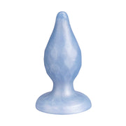 SILEXD - Diamond - Thermoreactive Silicone Butt Plug - 9.2 cm x 3.6 cm - Light Blue - Erotiekvoordeel.nl