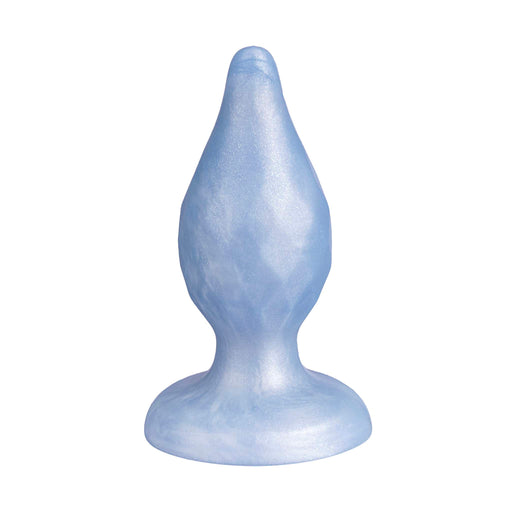 SILEXD - Diamond - Thermoreactive Silicone Butt Plug - 9.2 cm x 3.6 cm - Light Blue - Erotiekvoordeel.nl