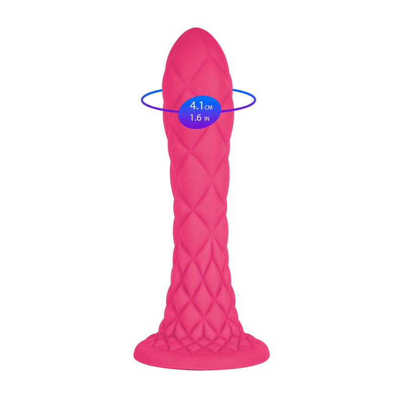 SILEXD - Dreamy - Consolador de silicona de doble densidad - 18,5 cm - DiepRosa-Erotiekvoordeel.nl