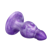 SILEXD - Queen - Thermoreactive Silicone Butt Plug - 9.2 cm x 3.6 cm - Purple-Erotiekvoordeel.nl