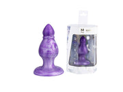 SILEXD - Queen - Thermoreactive Silicone Butt Plug - 9.2 cm x 3.6 cm - Paars-Erotiekvoordeel.nl