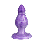 SILEXD - Queen - Thermoreactive Silicone Butt Plug - 9.2 cm x 3.6 cm - Purple-Erotiekvoordeel.nl