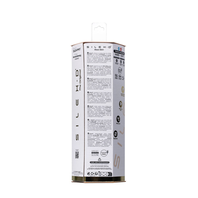SILEXD - Real Skin - Realistische Dildo - Model 1 - 18 cm - Lichte Huidskleur-Erotiekvoordeel.nl