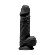 SILEXD - Realistische Dildo - Model 1 - 21,5 cm - Zwart-Erotiekvoordeel.nl