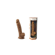 SILEXD - Realistische Dildo - Model 1 - 17,5 cm - Caramel-Erotiekvoordeel.nl