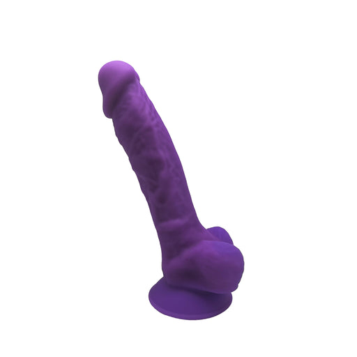 SILEXD - Realistic Dildo - Model 1 - 17.5 cm - Purple - Erotiekvoordeel.nl