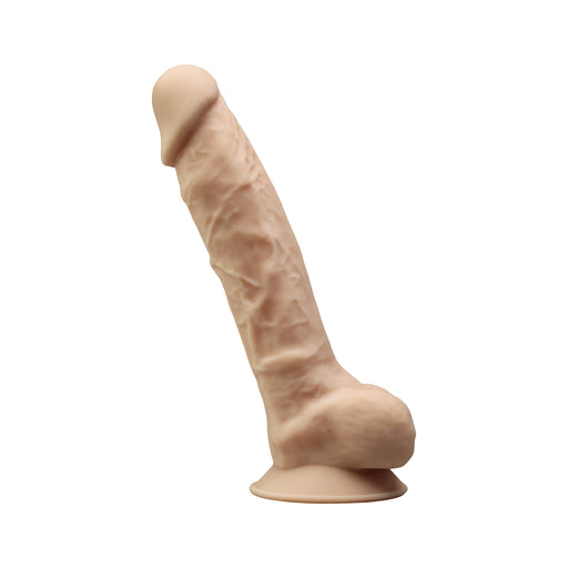 SILEXD - Realistic Dildo - Model 1 - 20 cm - Light Skin Tone - Erotiekvoordeel.nl