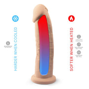 SILEXD - Realistyczny Dildo - Model 2 - 23 Cm - Jasny Odcień Skóry - Erotiekvoordeel.nl