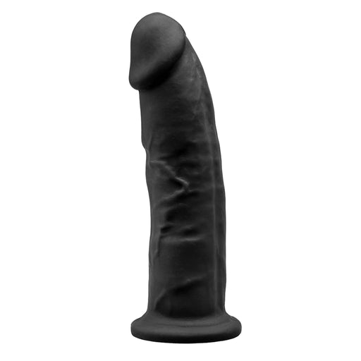 SILEXD - Consolador realista - Modelo 2 - 23 cm - Negro-Erotiekvoordeel.nl