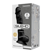 SILEXD - Realistische Dildo - Model 1 - 23 cm - Zwart-Erotiekvoordeel.nl