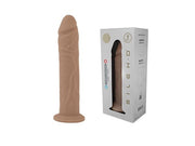 SILEXD - Realistische Rechte Dildo met Zuignap - Model 2 - 23 cm - Lichte Huidskleur-Erotiekvoordeel.nl