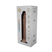 SILEXD - Realistische Rechte Dildo met Zuignap - Model 2 - 23 cm - Lichte Huidskleur-Erotiekvoordeel.nl