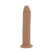 SILEXD - Realistische Rechte Dildo met Zuignap - Model 2 - 23 cm - Lichte Huidskleur-Erotiekvoordeel.nl