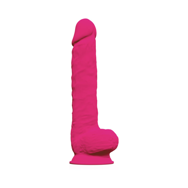 SILEXD - Realistische XXL Dildo - Model 1 - 38 cm - Roze-Erotiekvoordeel.nl