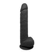 SILEXD - Realistische XXL Dildo - Model 1 - 38 cm - Zwart-Erotiekvoordeel.nl