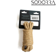 SODORRA - Corda da bondage Shibari in canapa - Naturale - 5 metri-Erotiekvoordeel.nl