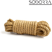 SODORRA - Corda Shibari in canapa - Naturale - 5 metri - Erotiekvoordeel.nl
